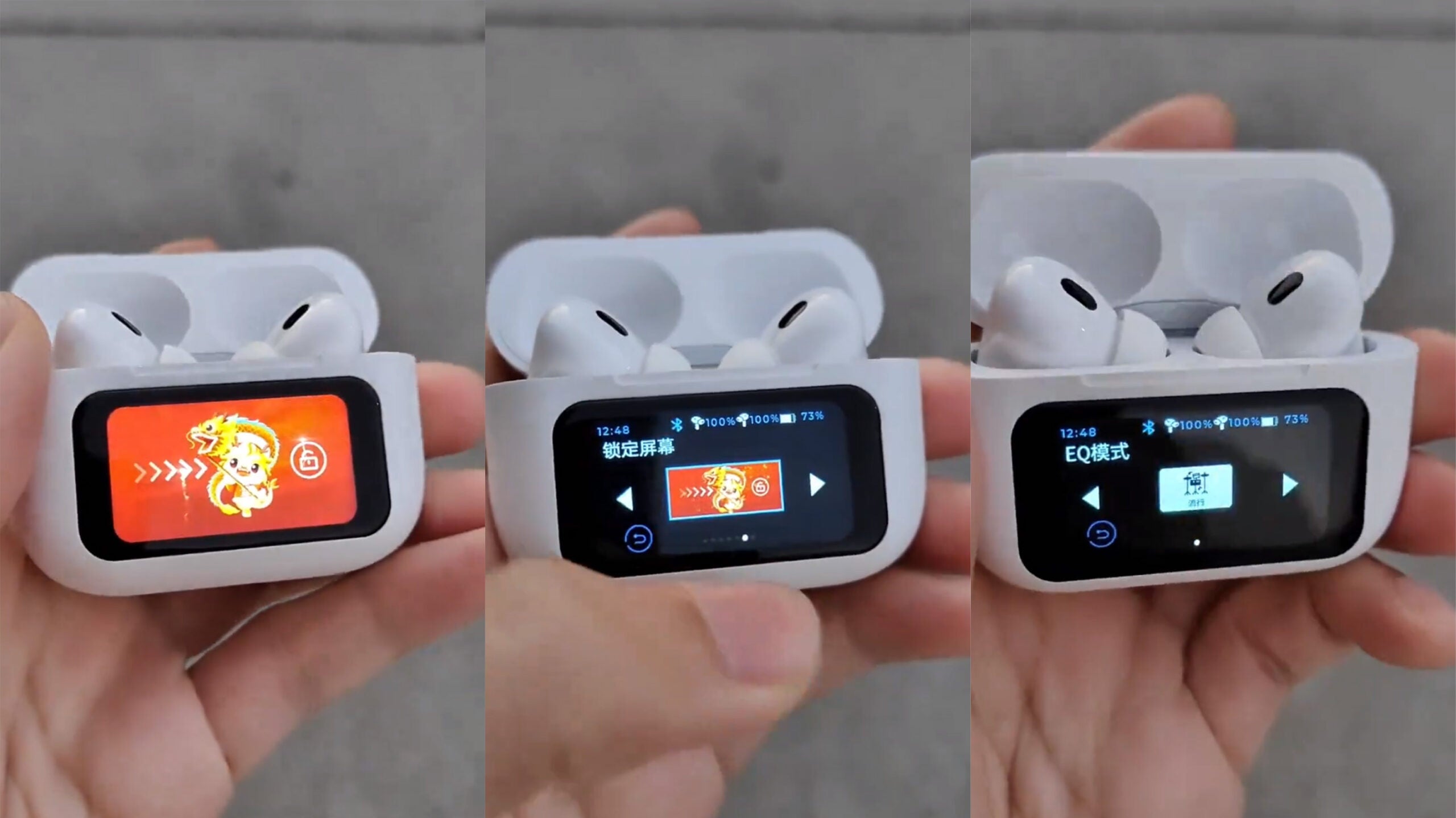 Airpods Pro With Digital Display – Anc And Transparency